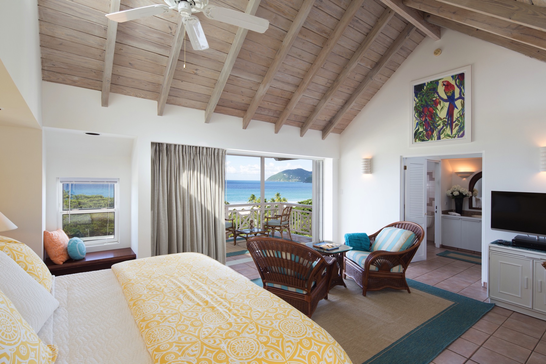 Hibiscus Villa — Penthouse Suite, Long Bay, Tortola